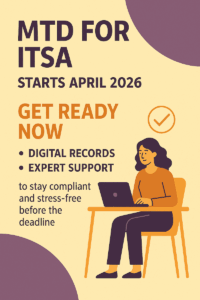 Making Tax Digital Starts April 2026