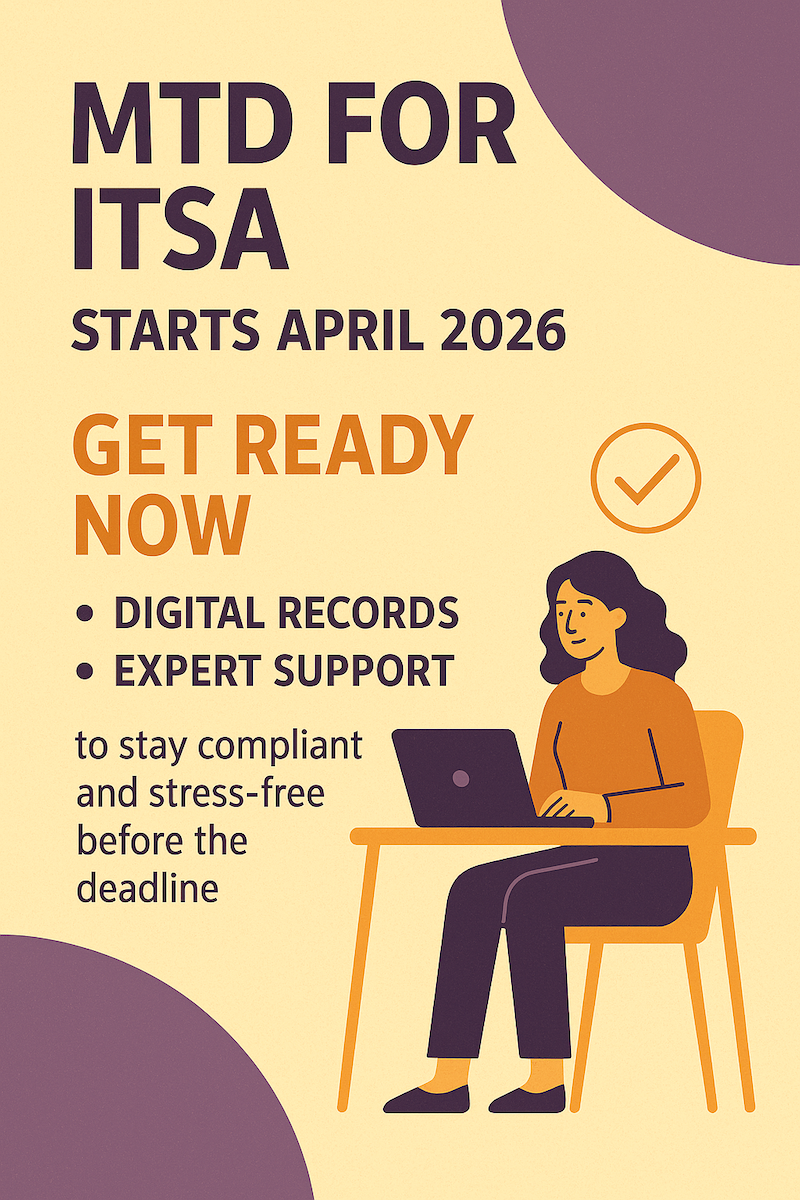 Making Tax Digital Starts April 2026