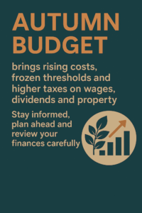 Autumn Budget 2025 Small Businesses