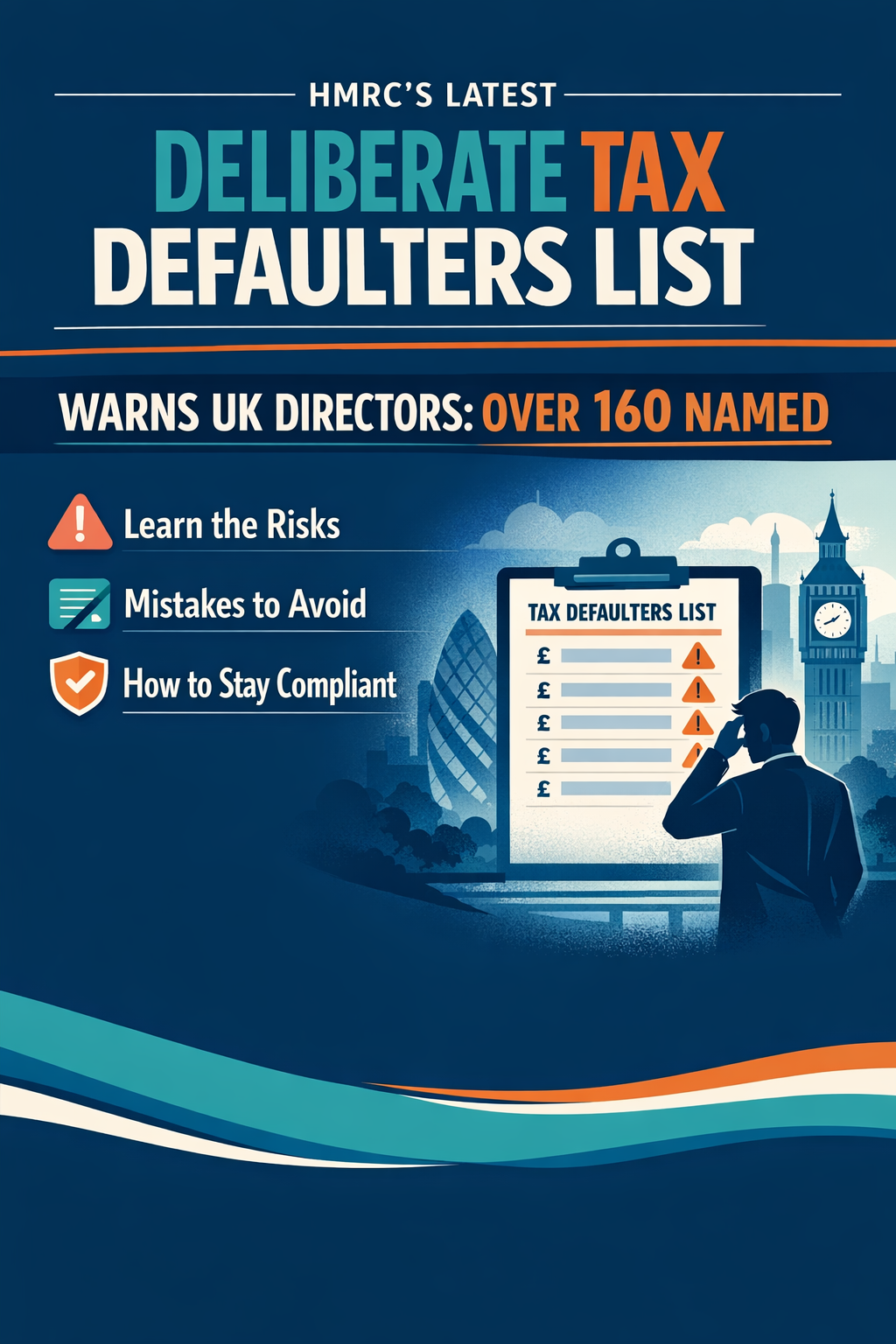 HMRC’s Latest “Deliberate Tax Defaulters” List.