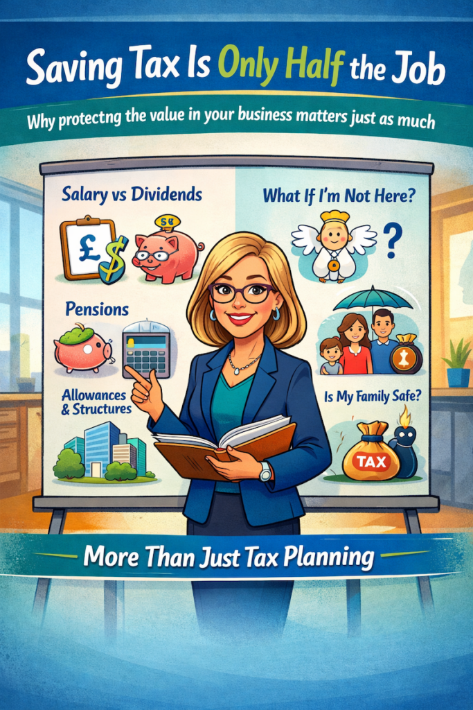 Saving Tax Is Only Half The Job