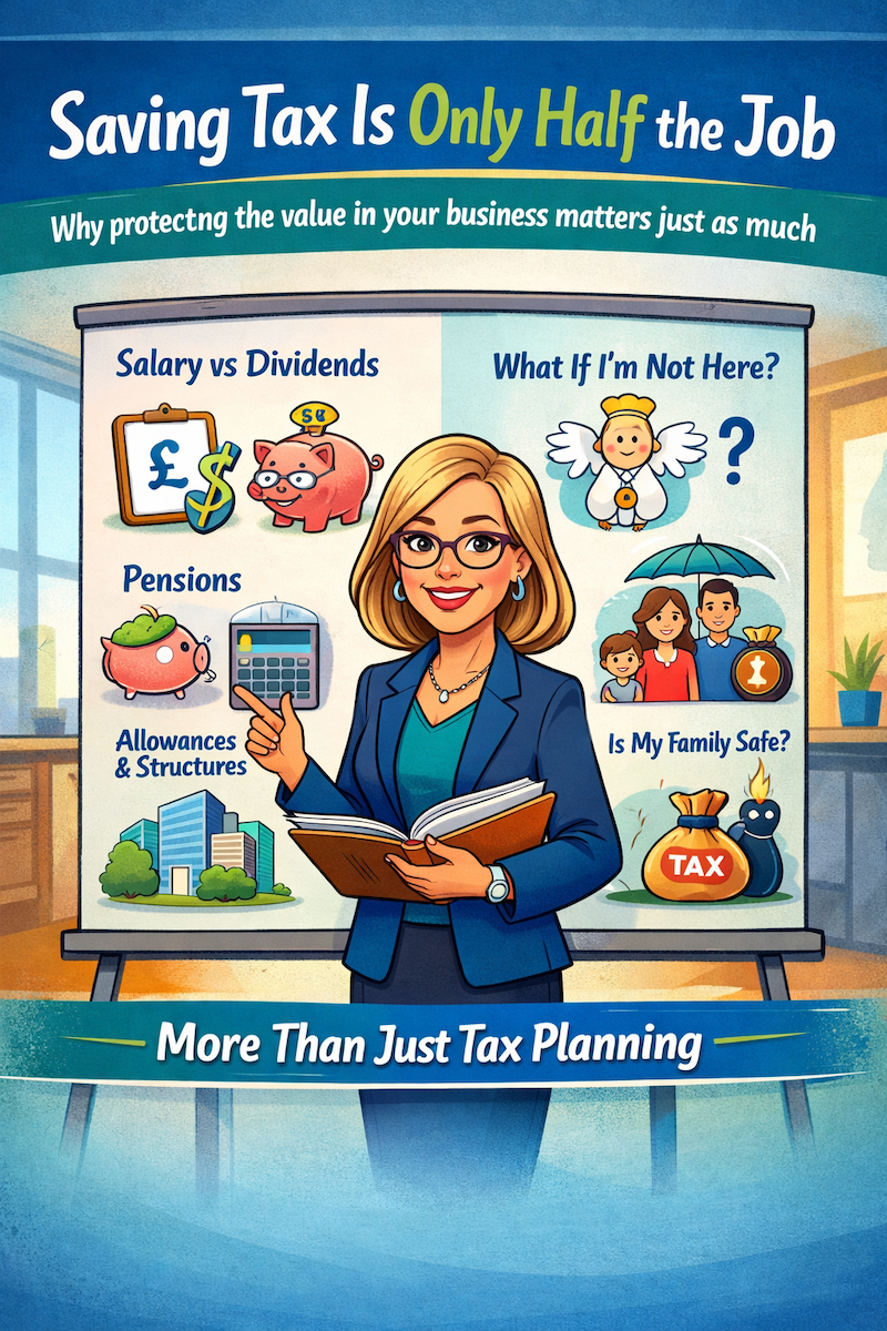 Saving Tax Is Only Half the Job