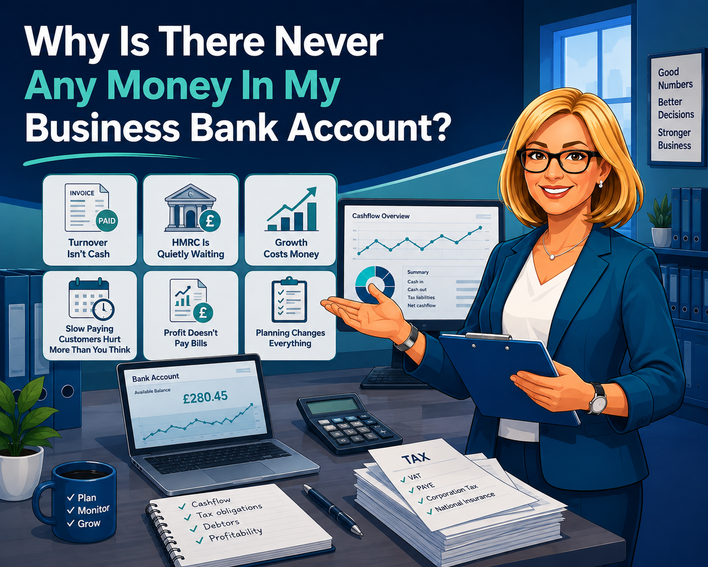 Why Is There Never Any Money In My Business Bank Account?